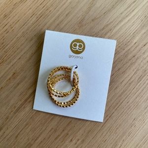 Gorjana gold ring set in size 7